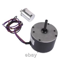 Moteur de ventilateur de condenseur 1/6 HP pour Trane 825 tr/min 200-230 V alliage d’aluminium MOT18687