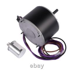 Moteur de ventilateur de condenseur 1/6 HP pour Trane 825 tr/min 200-230 V alliage d’aluminium MOT18687