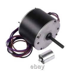 Moteur de ventilateur de condenseur 1/6 HP pour Trane 825 tr/min 200-230 V alliage d’aluminium MOT18687