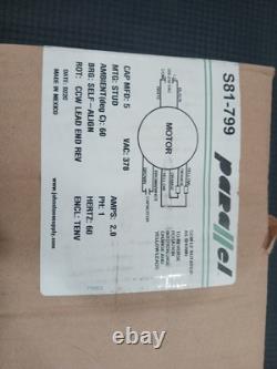 Moteur de ventilateur de condenseur 1/8 1/4 HP 208-230 Volts 825 RPM