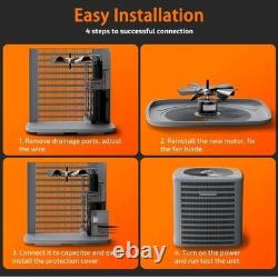 Moteur de ventilateur de condenseur 5KCP39LFY534AS Remplacement pour le modèle HC39GE242 HC39GE242A