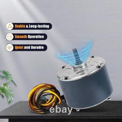Moteur de ventilateur de condenseur AC 1100 RPM, compact et léger avec protection contre la surchauffe