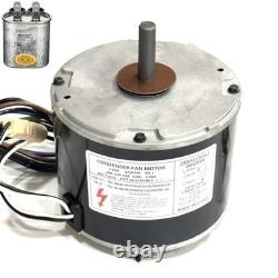 Moteur de ventilateur de condenseur AC 5KCP39GGV570S 1/8 HP GE Trane amélioré 208-230V 825 RPM