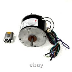 Moteur de ventilateur de condenseur AC 5KCP39GGV570S 1/8 HP GE Trane amélioré 208-230V 825 RPM