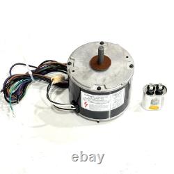 Moteur de ventilateur de condenseur AC 5KCP39GGV570S 1/8 HP GE Trane amélioré 208-230V 825 RPM