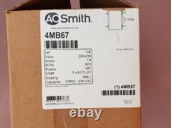Moteur de ventilateur de condenseur AO Smith F48U62A01 4MB67 1/6 HP 208-230V 825 RPM Lennox