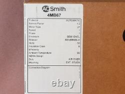 Moteur de ventilateur de condenseur AO Smith F48U62A01 4MB67 1/6 HP 208-230V 825 RPM Lennox