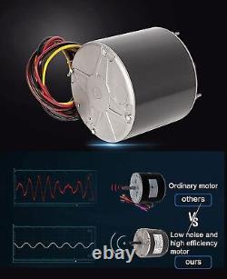 Moteur de ventilateur de condenseur A. O. Smith York Coleman F48AA68A50 1/4 HP 208-230V 850RPM