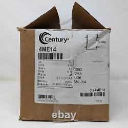 Moteur de ventilateur de condenseur CENTURY 1/4 HP 1075 RPM 60Hz 4ME14 Température ambiante 70°