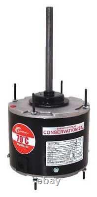 Moteur de ventilateur de condenseur CENTURY FE1016SF, 1/6 CV, 1075 tr/min, 60Hz 1UME7