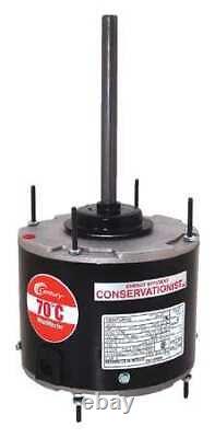 Moteur de ventilateur de condenseur CENTURY FE1026SF, 1/4 HP, 1075 tr/min, 60Hz 4MB59