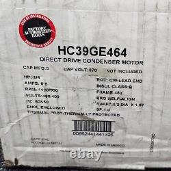 Moteur de ventilateur de condenseur Carrier HC39GE464 1/4 HP, 400/460Vac, 0,80 Amp, 1100 RPM