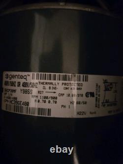 Moteur de ventilateur de condenseur Carrier OEM CFM HC39GE480 1/4 HP 1100 rpm 460v