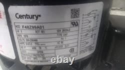 Moteur de ventilateur de condenseur Century FC1106F 1 HP 1075 RPM 200-230/460VAC à condensateur à division permanente