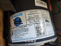 Moteur de ventilateur de condenseur ClimaTek 1 HP remplace ClimaTek MOT99 634
