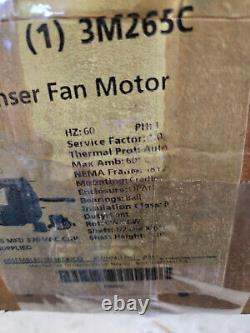 Moteur de ventilateur de condenseur DAYTON 1/3HP, 3M265C, 1625 RPM, 208-230V, PSC