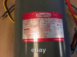Moteur de ventilateur de condenseur Dayton 4M030, 1/3 Hp, 825RPM, 60Hz, 1PH (KB)