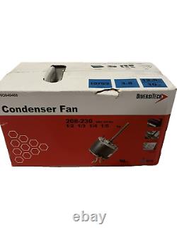Moteur de ventilateur de condenseur Diversitech WG840468 1/5-1/2 HP 208-230 VAC Neuf dans la boîte