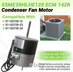 Moteur de ventilateur de condenseur ECM 1/3 HP 208-230 V 1075 tr/min pour Rheem Ruud 5SME39HLHE128