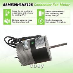 Moteur de ventilateur de condenseur ECM 1/3 HP 208-230 V 1075 tr/min pour Rheem Ruud 5SME39HLHE128