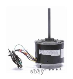 Moteur de ventilateur de condenseur EM3403F, 1/6 ch, 825 tr/min, cadre 48, 208-230 V, diamètre 5 5/8 pouces