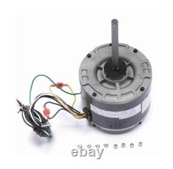Moteur de ventilateur de condenseur EM3403F, 1/6 ch, 825 tr/min, cadre 48, 208-230 V, diamètre 5 5/8 pouces