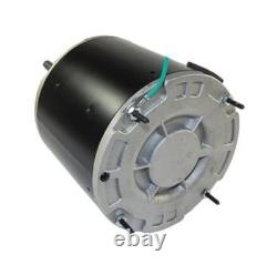 Moteur de ventilateur de condenseur EM3403F, 1/6 ch, 825 tr/min, cadre 48, 208-230 V, diamètre 5 5/8 pouces