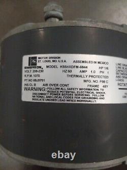 Moteur de ventilateur de condenseur Emerson K55HXDFM-6844 Lennox 68J9701 / 1/6 HP style moderne