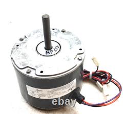 Moteur de ventilateur de condenseur Emerson K55HXMBC-0357 100483-11 1/6HP 230V utilisé #MP354