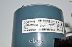 Moteur de ventilateur de condenseur GENTEQ TRANE HC32GR237 1/12 HP 1100 tr/min 208-230 V 5KCP39FF