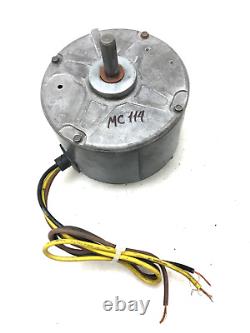 Moteur de ventilateur de condenseur GE 5KCP39BGY540S Carrier HC33GE235A 1/10 HP 230V utilisé #MC114