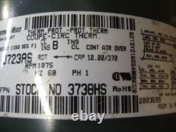 Moteur de ventilateur de condenseur GE par Regal 3738HS PSC 1/2Hp 460 V 1075 RPM avec protection thermique