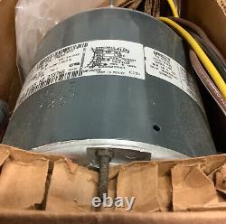 Moteur de ventilateur de condenseur Genteq 3737HS 1/3 HP 1075 RPM 460 Volts