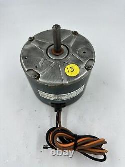 Moteur de ventilateur de condenseur Genteq 5KCP39FFAB20AS 51-101774-02 1/6HP 230V 850RPM #15Y