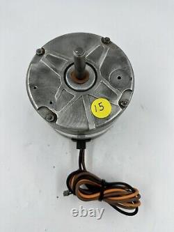 Moteur de ventilateur de condenseur Genteq 5KCP39FFAB20AS 51-101774-02 1/6HP 230V 850RPM #15Y