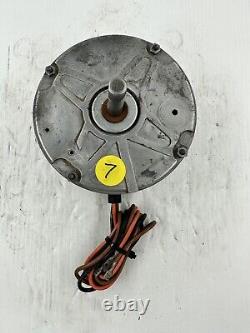 Moteur de ventilateur de condenseur Genteq 5KCP39FFAB20AS 51-101774-02 1/6HP 230V 850RPM #7Y