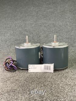 Moteur de ventilateur de condenseur Genteq 5KCP39JFV942S, HP 1/3 830 RPM Électrique Lot de 2