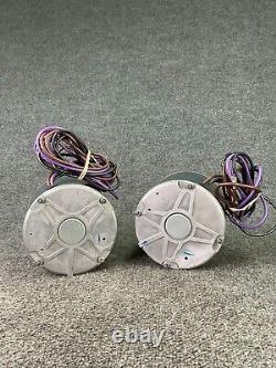 Moteur de ventilateur de condenseur Genteq 5KCP39JFV942S, HP 1/3 830 RPM Électrique Lot de 2