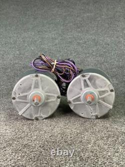 Moteur de ventilateur de condenseur Genteq 5KCP39JFV942S, HP 1/3 830 RPM Électrique Lot de 2