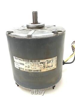 Moteur de ventilateur de condenseur Genteq 5KCP39LFY893S 1/4HP 825 RPM 230 V utilisé #MC474