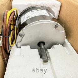 Moteur de ventilateur de condenseur HC37GE210, pièces autorisées par le fabricant Carrier, 1/5 HP, R410, chauffage