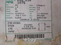 Moteur de ventilateur de condenseur HVAC 1/3 HP 1075 RPM 208 230 Volts, expédition gratuite aux États-Unis
