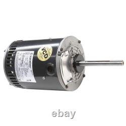 Moteur de ventilateur de condenseur LEESON 056T11O5302, 1 CV, cadre 56Y 490T62