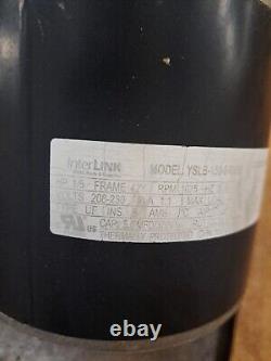 Moteur de ventilateur de condenseur Lennox 100483-36 1/5hp 1075rpm YSLB-150-6-B006