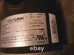 Moteur de ventilateur de condenseur Lennox Armstrong 100483-21 43W49 YFK-150-6 1/5HP 230V D2T4