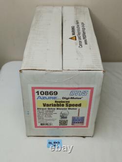 Moteur de ventilateur de condenseur Mars 10869 Azure ECM, 3/4-1 HP, 115/230 V