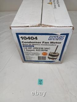 Moteur de ventilateur de condenseur Mars à vitesse unique 1/4 HP 208/230 Volt 825 RPM