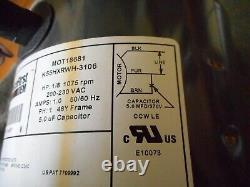 Moteur de ventilateur de condenseur OEM American Standard Trane 208-230v 1/5 HP MOT18681