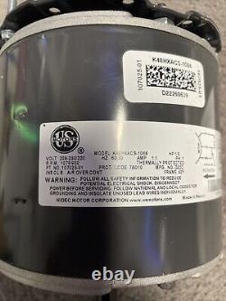 Moteur de ventilateur de condenseur OEM Lennox 107025-01 1/5 HP protégé thermiquement