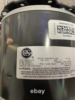 Moteur de ventilateur de condenseur OEM Lennox 107025-01 1/5 HP protégé thermiquement